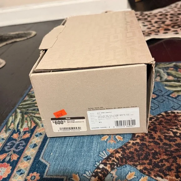 Golden Goose Beige and Pink Sneakers - Picture 5 of 5